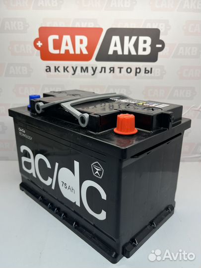 Аккумулятор 75Ач новый