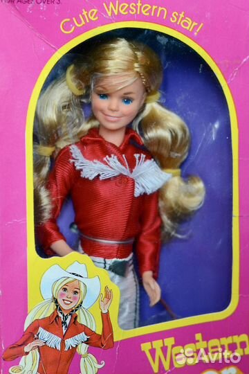 Кукла сестренка Barbie Skipper Western 1981