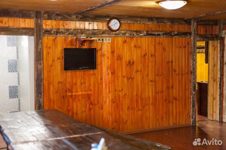 Сауна с бассейном