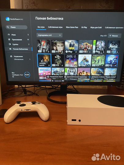 Игровая приставка xbox series s