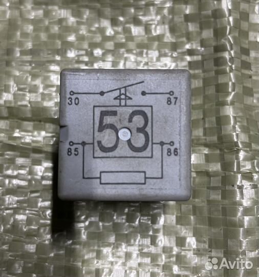 Реле 53 Skoda Fabia 1.4 AUB 2001