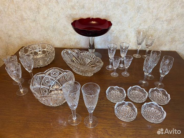 Хрусталь времен СССР винтаж