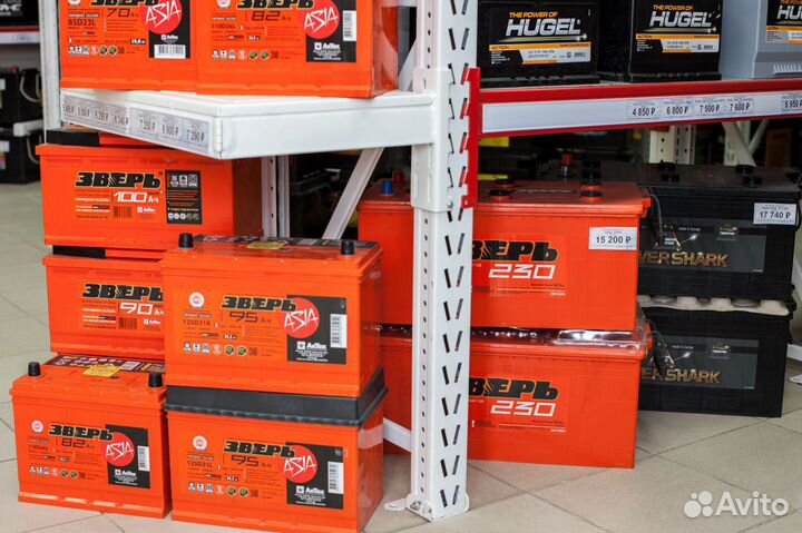 Аккумулятор Зверь 77Ah 800A прямая