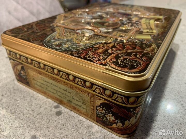 Жестяная шкатулка к 400 летию дома Романовых