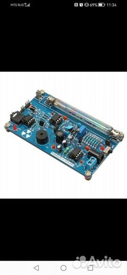 Датчик/счётчик гейгера DIY