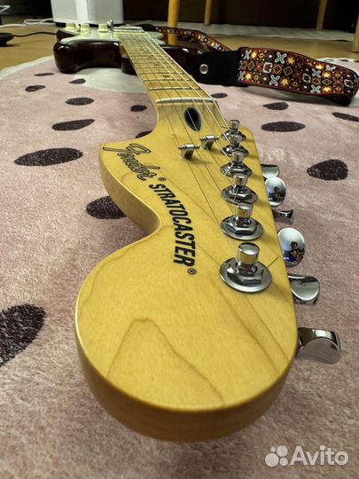 Fender deluxe strat HSS MN TBS