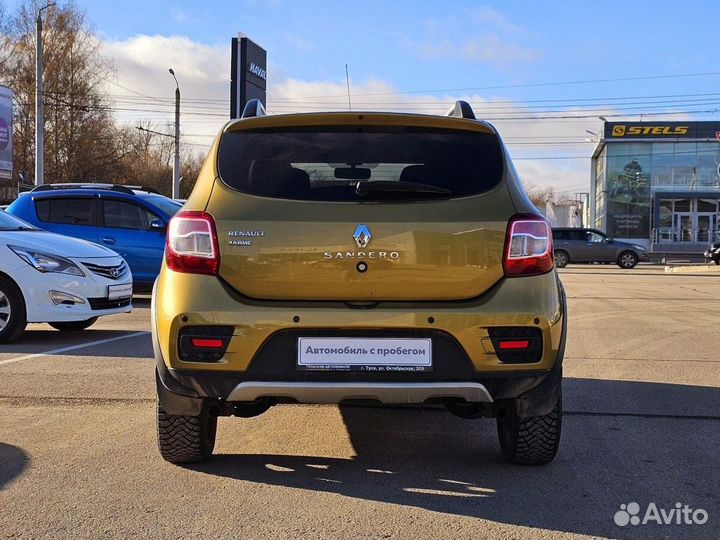 Renault Sandero Stepway 1.6 МТ, 2016, 115 156 км