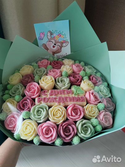 Букет из шоколадных роз