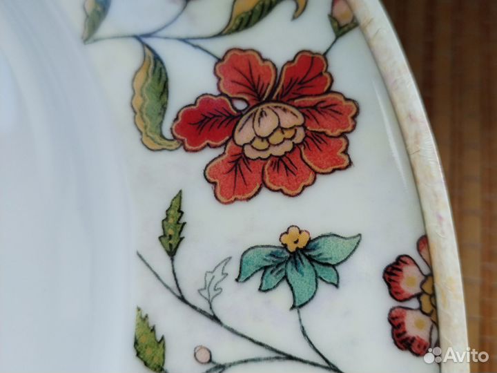 Набор обеденных тарелок фарфор подарочный