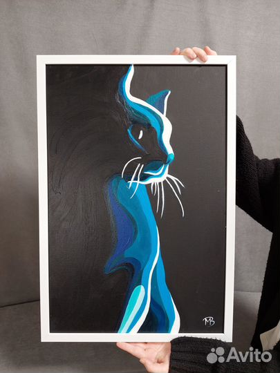 Картина диптих акрил на холсте 