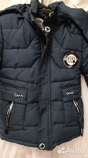 Куртка зимняя для мальчика 110