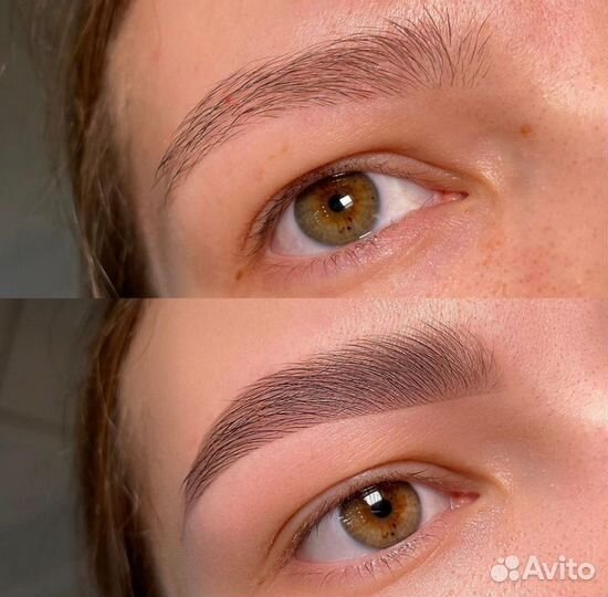 Архетиктура и окрашивание бровей