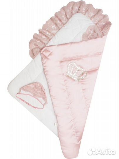 Конверт на выписку для девочки новый в упаковке