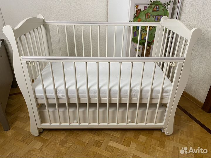 Детская кроватка Уралочка, Красная Звезда