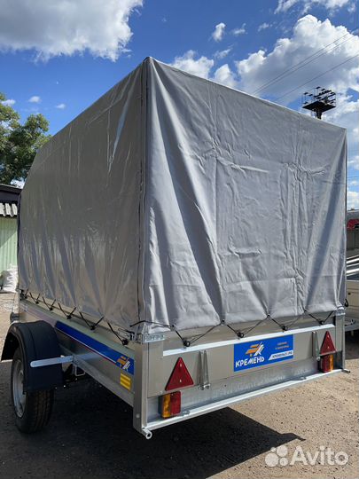 Прицеп легковой самосвал 2.5х1.56 с тентом Аэро