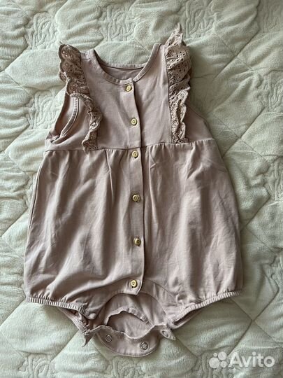 Ромпер/песочник, платье и легинсы H&M 68