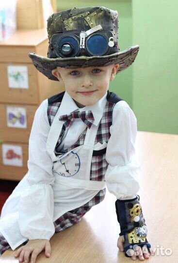 Стимпанк шляпа детская