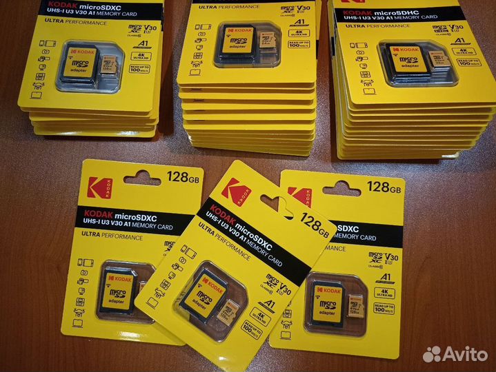 Карта памяти micro sd 128 XC I3 class 10