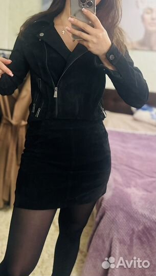 Куртка кожаная женская