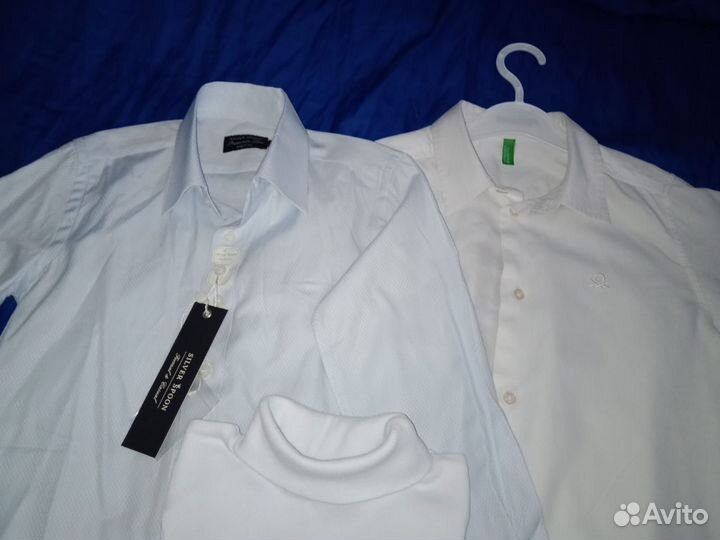 Школьная форма Рубашка новая, рр 122