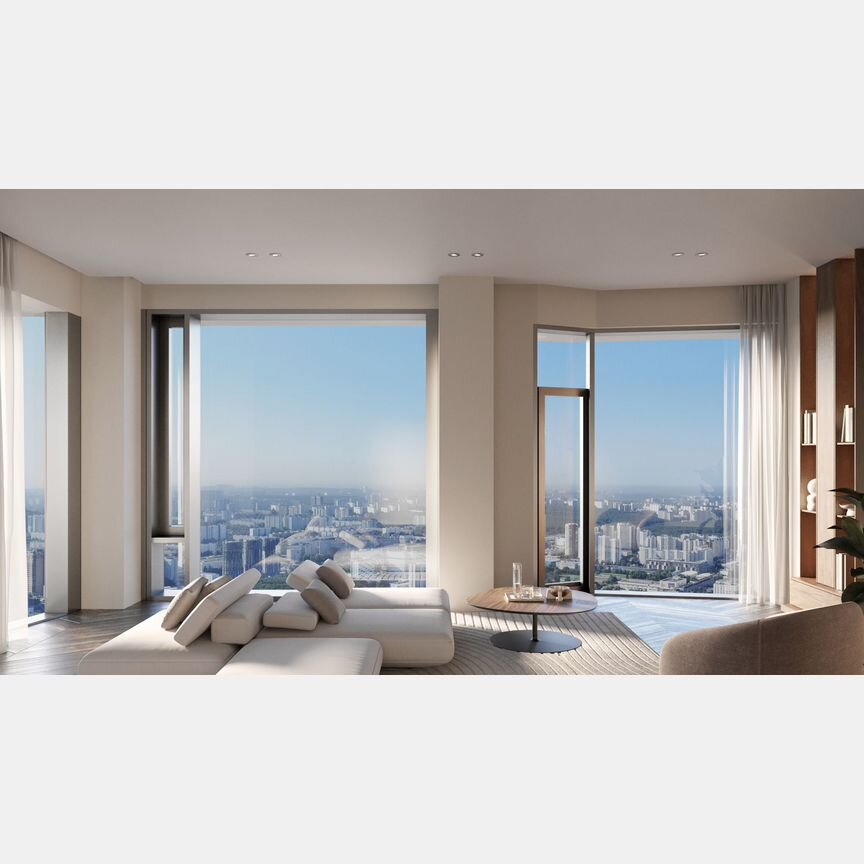 1-к. квартира, 54,4 м², 2/56 эт.