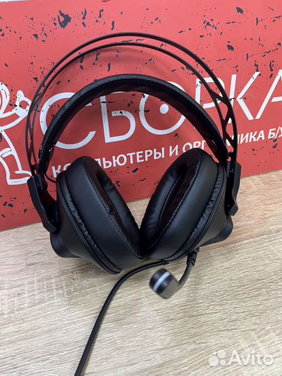 Игровые наушники проводные с микрофоном Redragon C