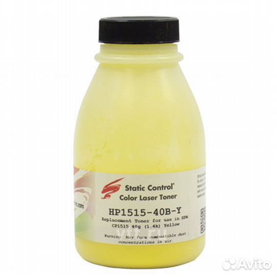 Тонер Static Control для HP CLJ CP1215/1515/1518