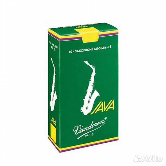Трости для альт саксофона Vandoren Java №3,5 (10
