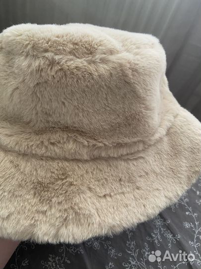 Панамка плюшевая меховая