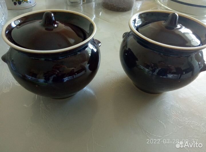 Продам набор горшочки. В отличном состоянии