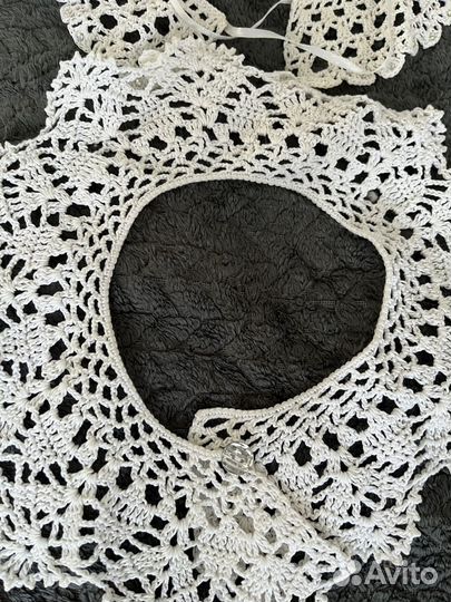 Воротник ручная работа
