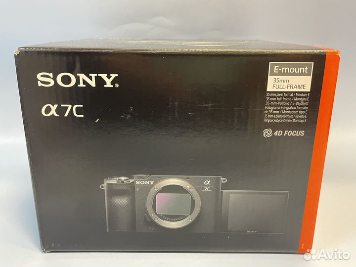 Sony Alpha a7C Body новая, русское меню