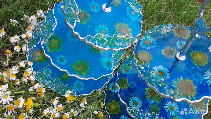 Фруктовница/этажерка с сухоцветами