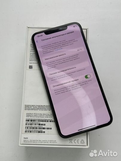 iPhone Xs Max, 256 ГБ