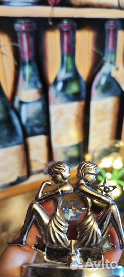 Сувенир близнецы с кристаллами Сваровски