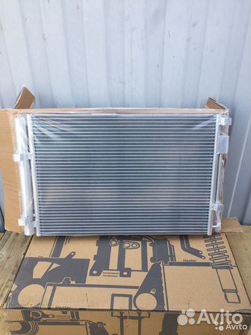 Радиатор кондиционера Hyundai Solaris/Rio3