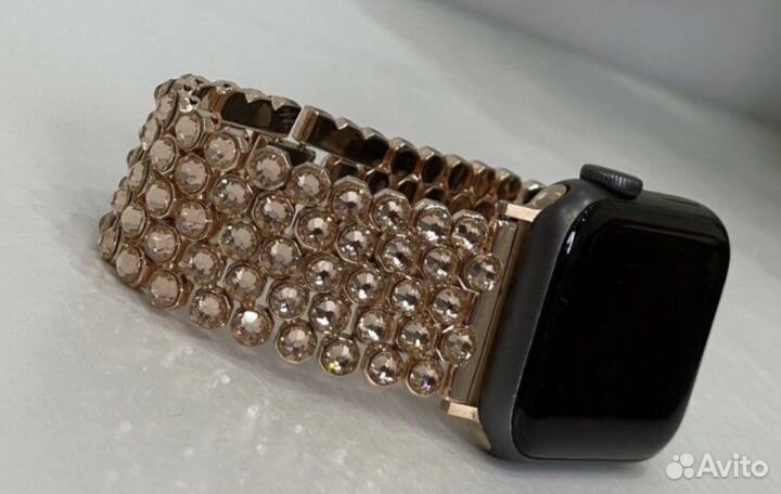 Ремешок apple watch со стразами