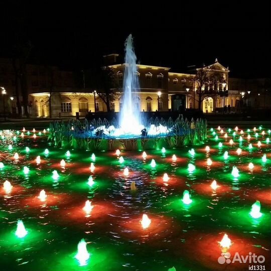 Городской фонтан / Пешеходный фонтан