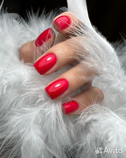 Маникюр с покрытием