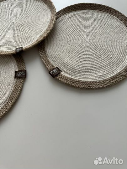 Салфетки на стол круглые