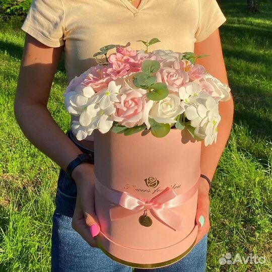 Мыльные букеты