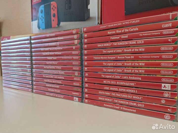 Игры картриджи для Nintendo Switch