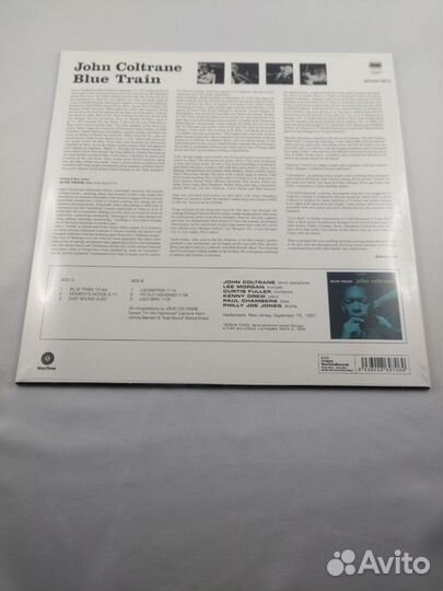 John Coltrane - Blue Train (LP) Pure Virgin