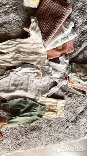 Детские вещи пакетом на новорожденную девочку