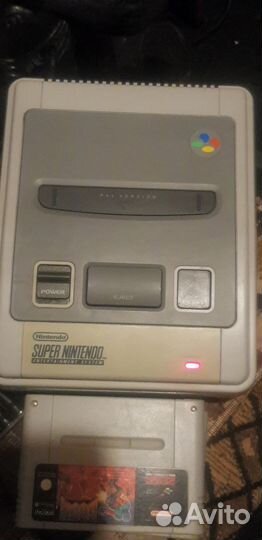 Игровая приставка super nintendo