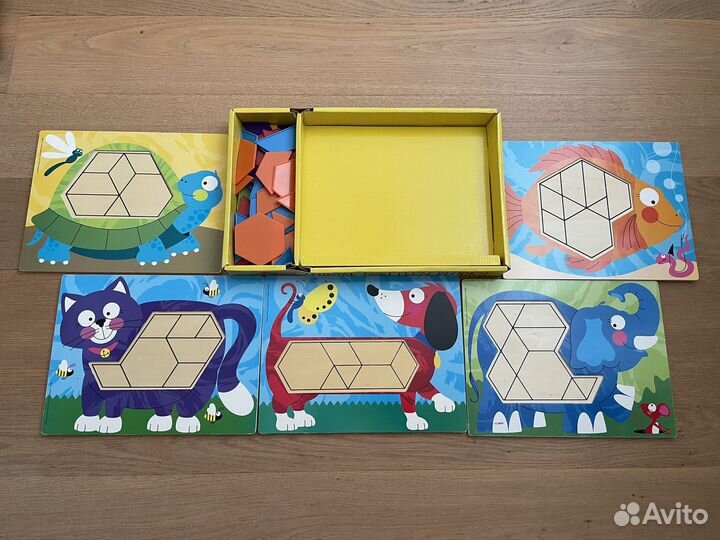 Деревянные трафареты Melissa & Doug