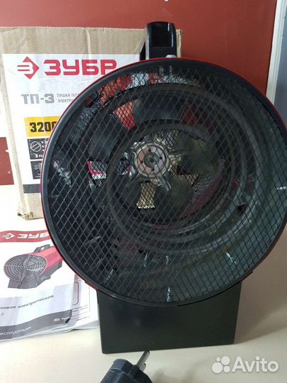 Тепловая пушка электрическая Зубр тп-3