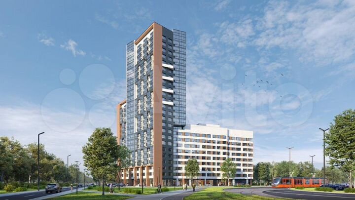 2-к. квартира, 59,7 м², 15/24 эт.