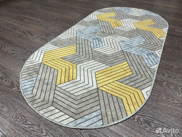 Палас 1х2 овальный