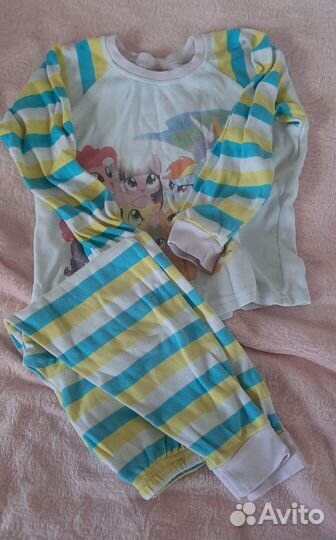 Пакет вещей на девочку на рост 116см